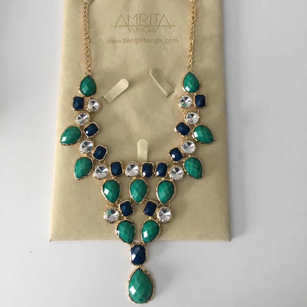 Amrita Singh statement necklace